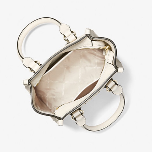 NWOT. Michael Kors Small Kris pebbled crossbody satchel. - Picture 2 of 10